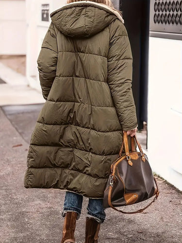 EB | Wendejacke mit Kapuze In Knielanger Form