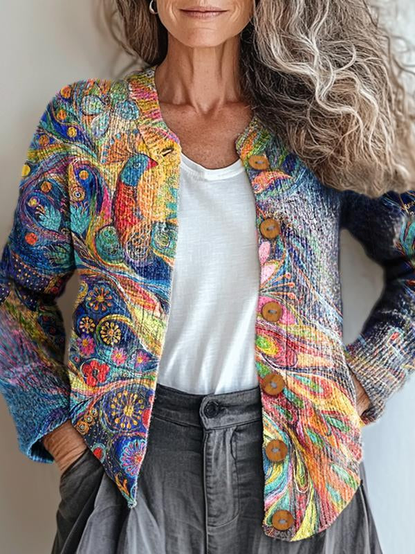 EB | Psychodelische Kunstjacke