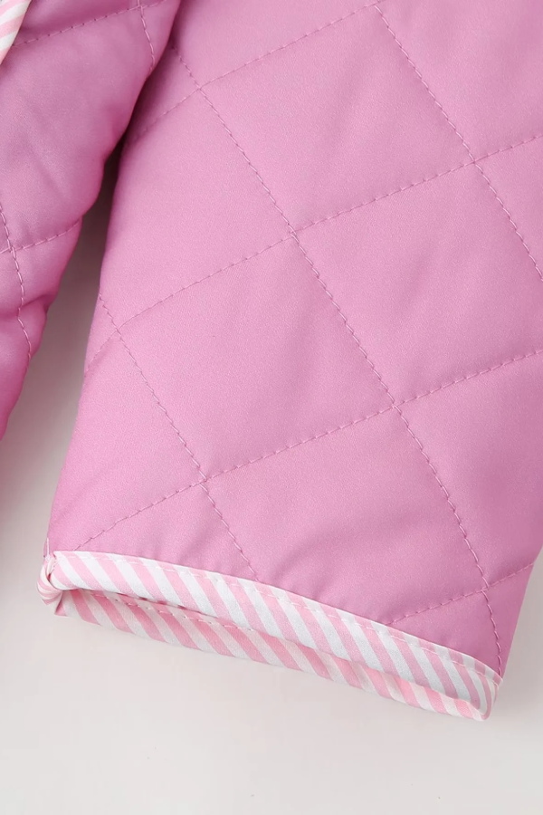 EB | Print Schleife Steppjacke