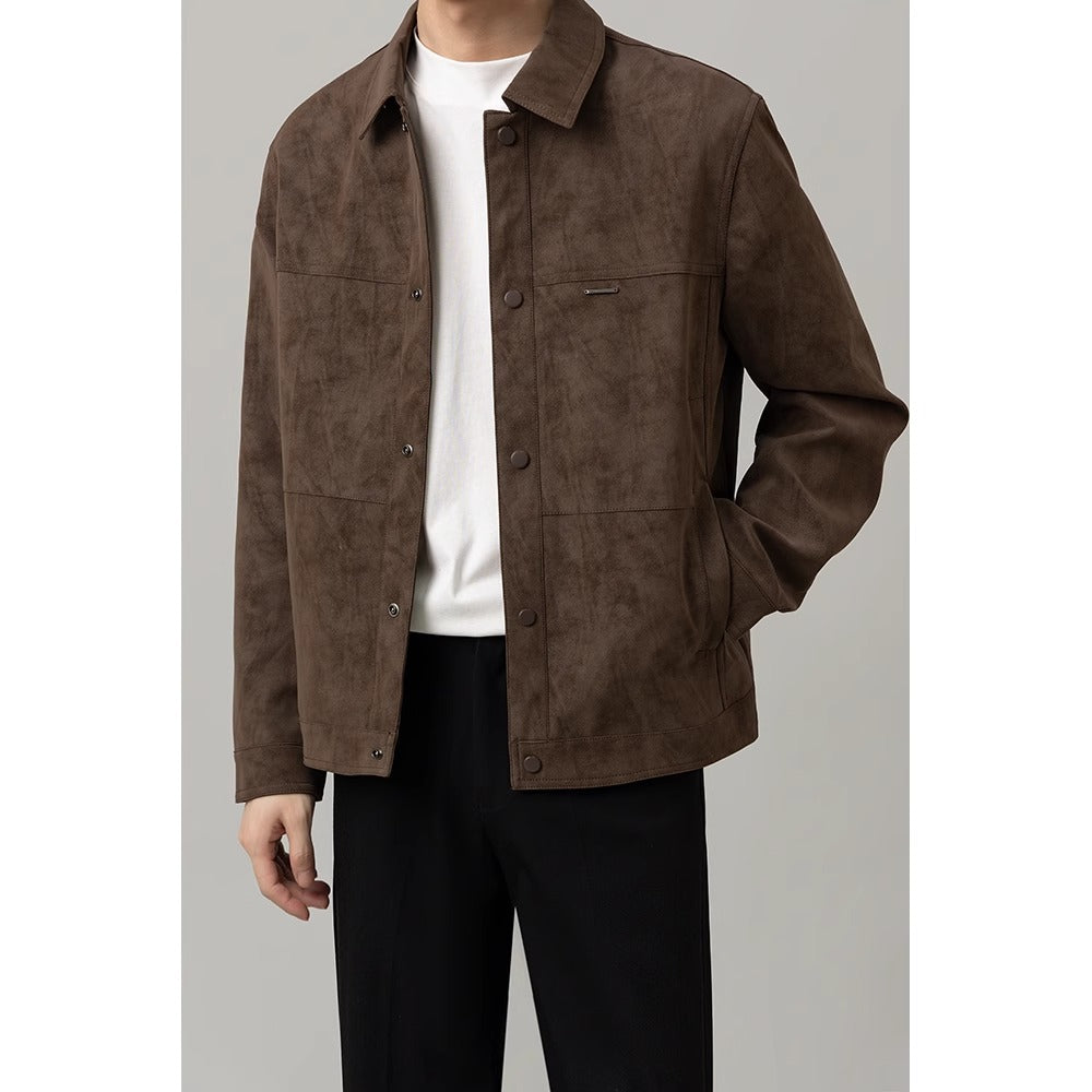 EB | Herren Button-Down Hemdjacke