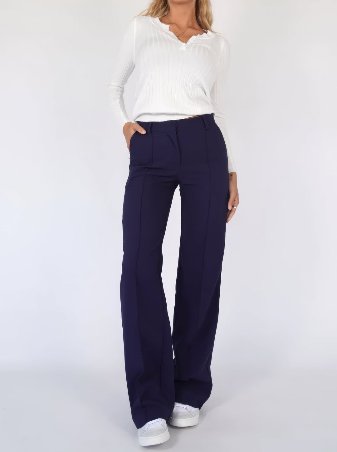 EB | Taille Damenhose mit Gerader Passform