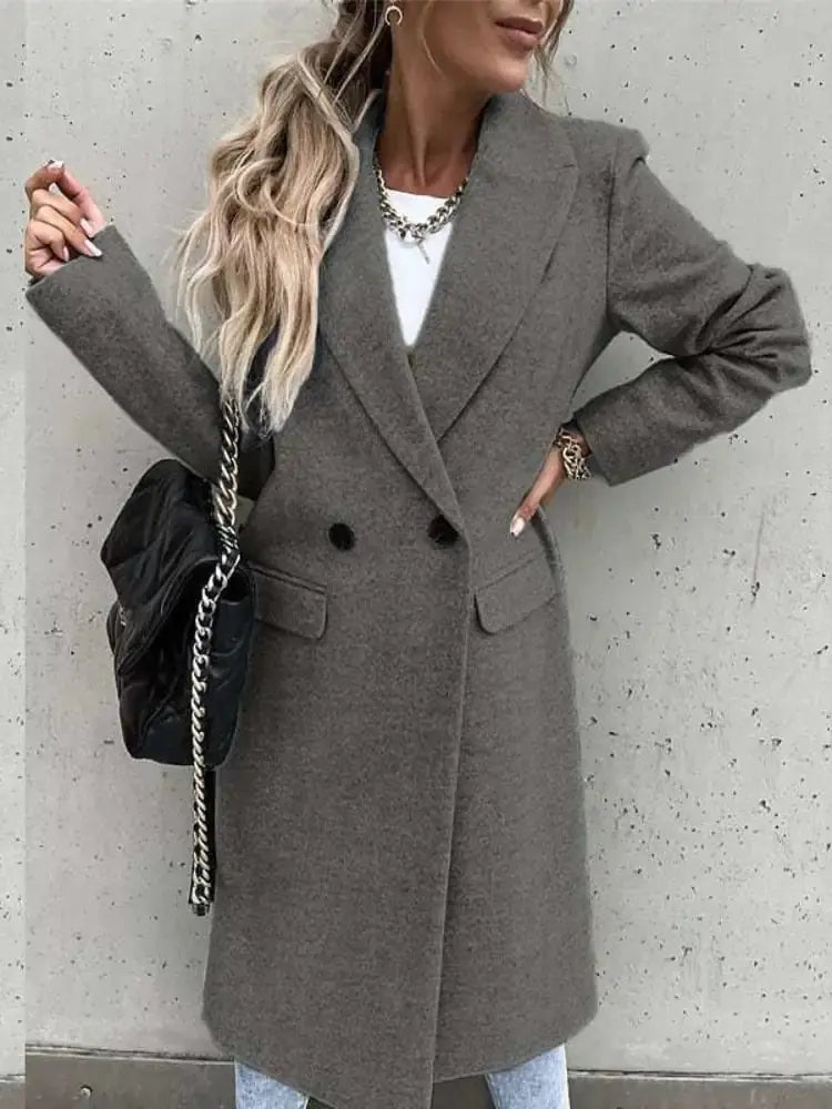 EB | Elegante Trenchcoat für Einen Klassischen Look