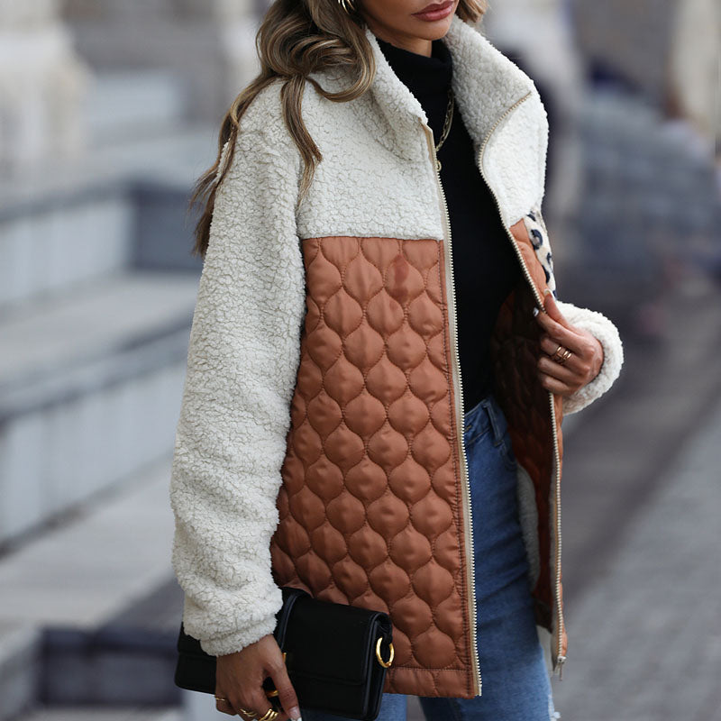 EB | Patchwork Plüschmantel