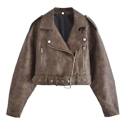 EB | Retro - Lederjacke für Damen