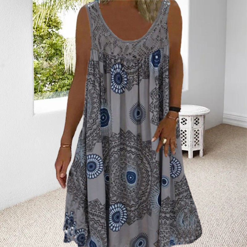 EB | Ärmeloses Plus-Size Sommerkleid