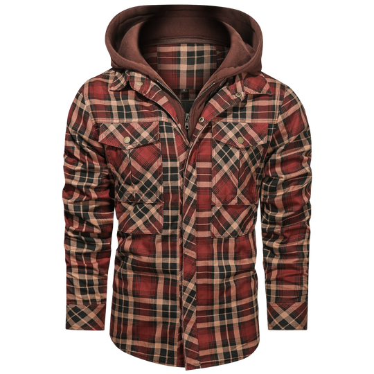 EB | Karojacke mit Zeitlosem Muster
