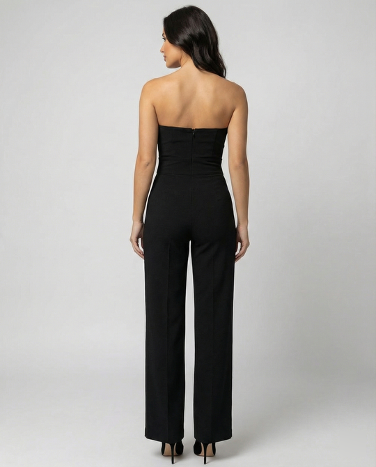 EB | Off-Shoulder Korsett Jumpsuit