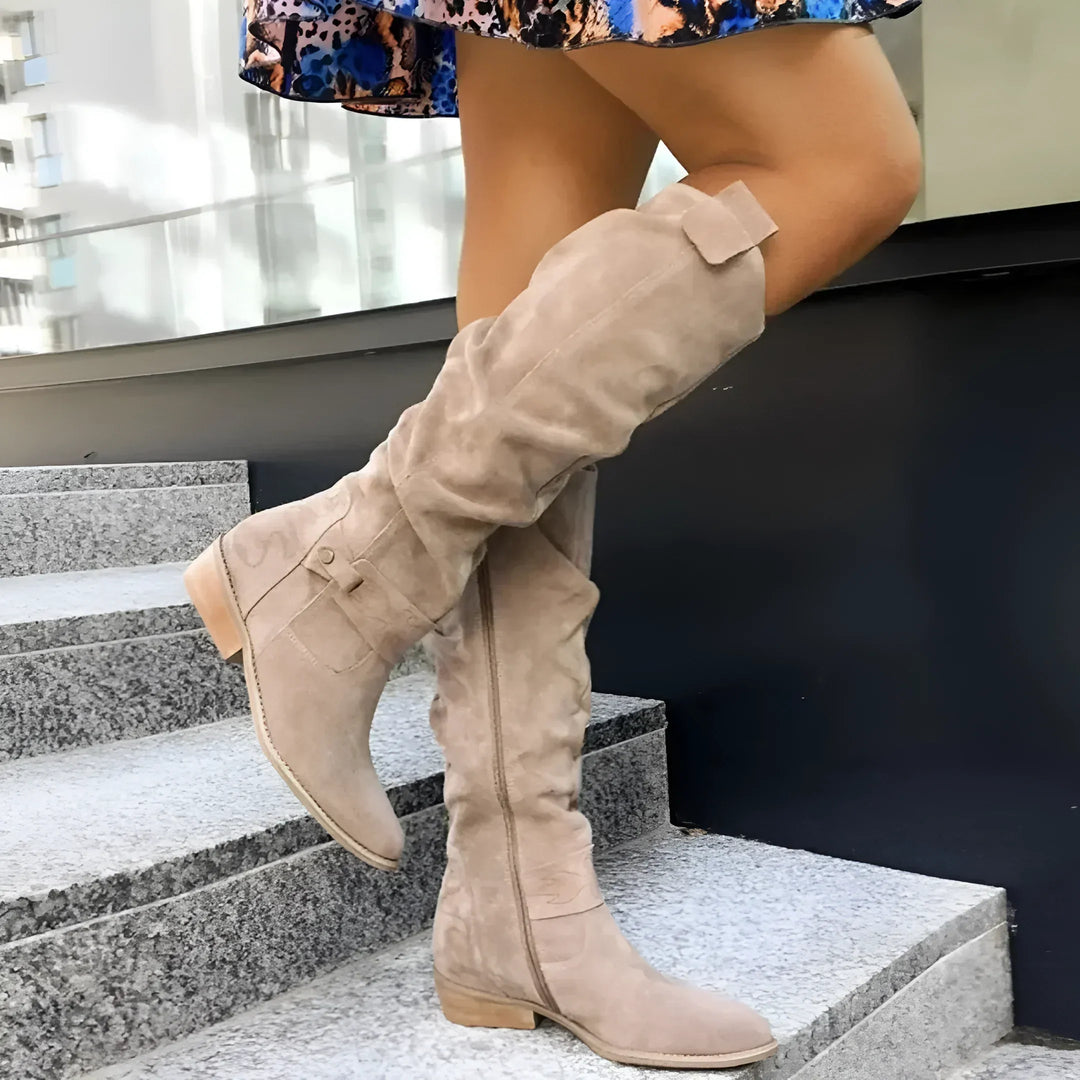 Vintage stiefel mit Reißverschluss