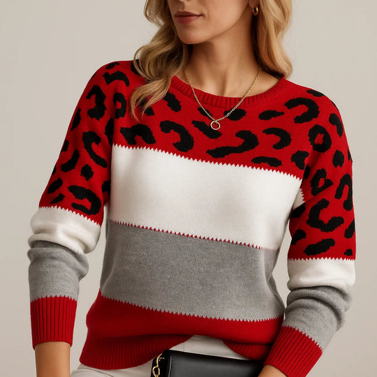 EB | Leopard Luxus Pullover