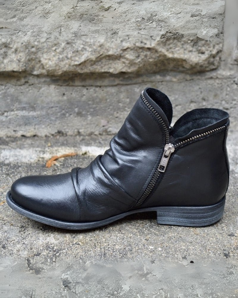 EB | Lederstiefel mit Reißverschluss