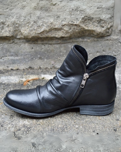 EB | Lederstiefel mit Reißverschluss
