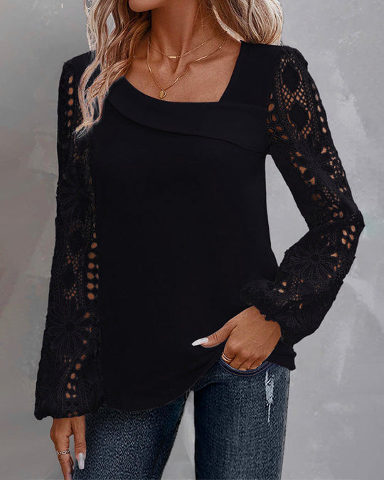 EB | Bluse mit Spitze