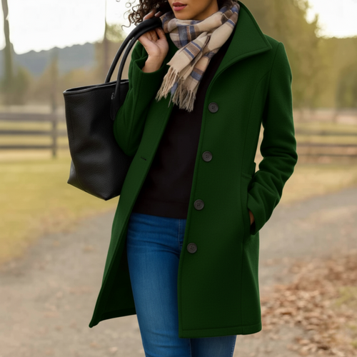 EB | Klassische Mittelange Knopfjacke
