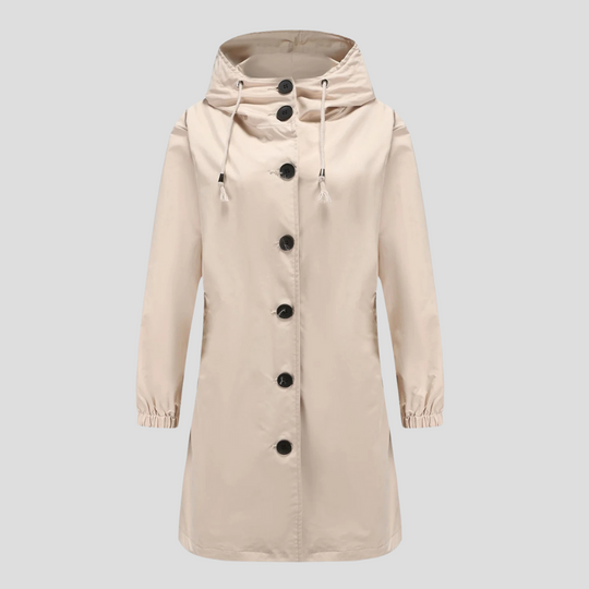 EB | Wasserdichte Regenjacke mit Kapuze für Damen