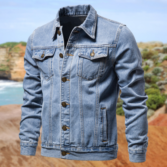 EB | Jeansjacke mit Klassischem Design