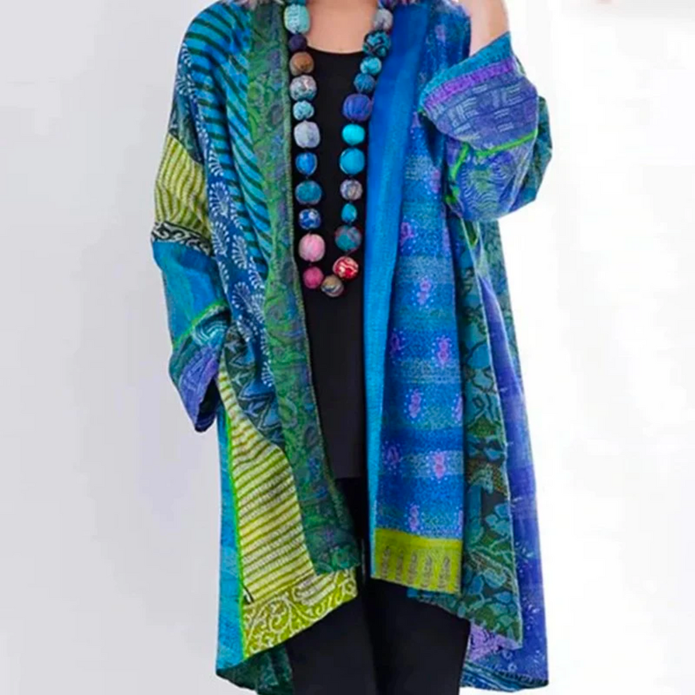 EB | Herbstjacke mit Buntem Muster - Maravilla