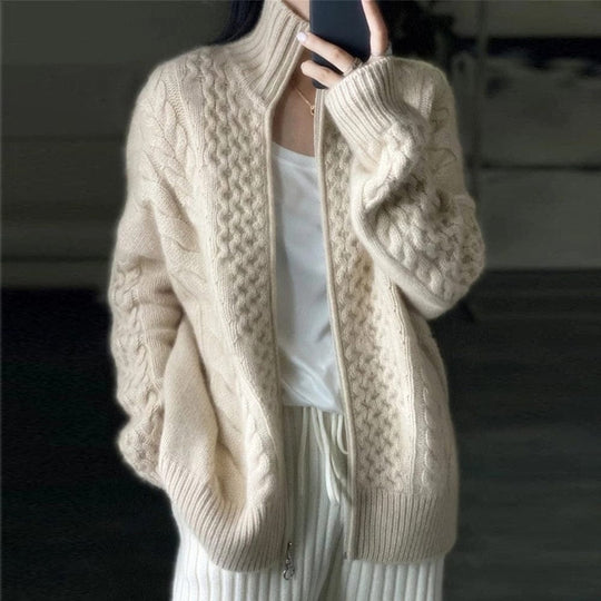 EB | Strickjacke Eleganter Moderner Stil Ideal für den Winter