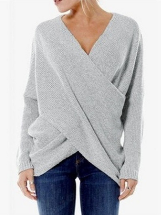 EB | Stylischer &Amp; Sexy V-Ausschnitt Pullover