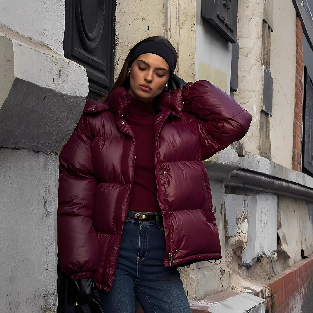 EB | Damen-Winterjacke mit abnehmbarer Kapuze