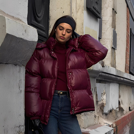 EB | Damen-Winterjacke mit abnehmbarer Kapuze