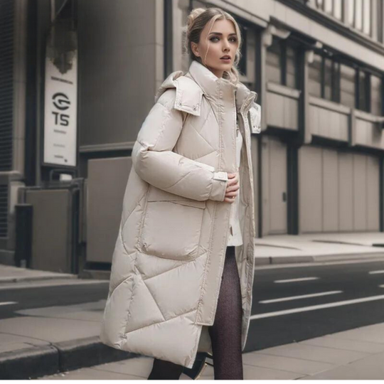 EB | Lange Jacke für Frauen Winter Warm