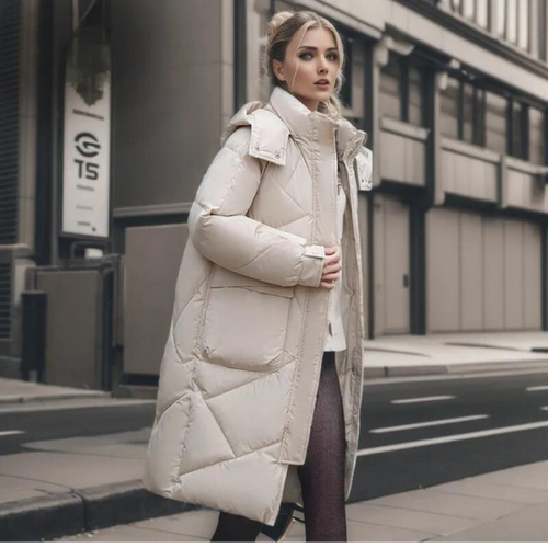 EB | Lange Jacke für Frauen Winter Warm