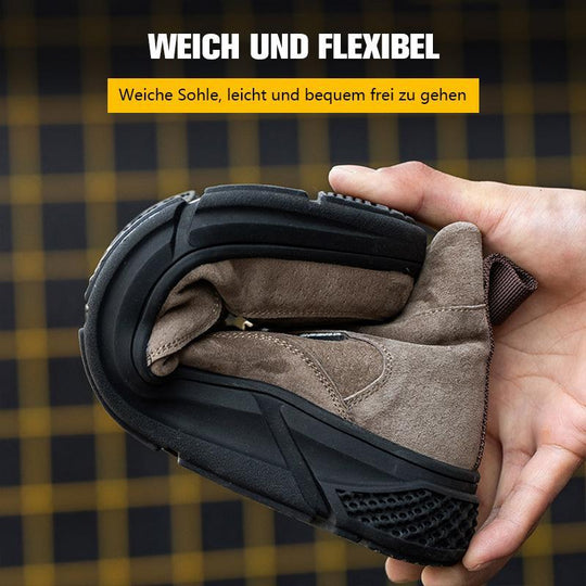S1P Mode Rutschfeste, verschleißfeste, schlagfeste und pannensichere Sicherheitsarbeitsschuhe EB
