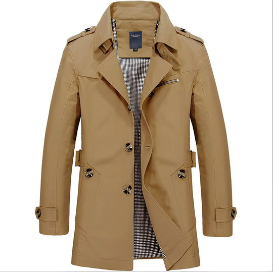 EB | Lässige Mid-Länge Windjacke für Männer
