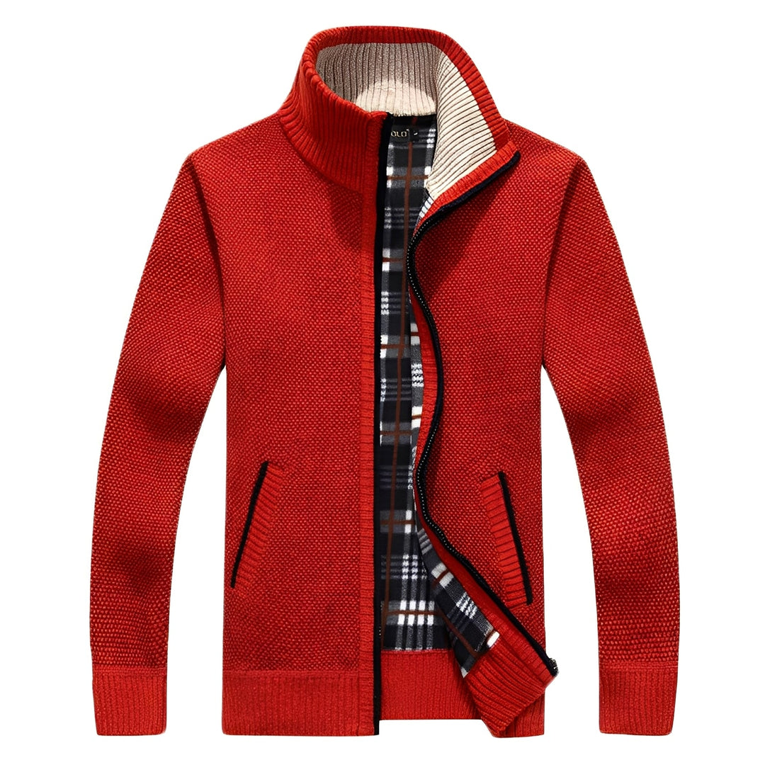 EB | Stylischer Cardigan mit weichem Fleece-Futter für Männer