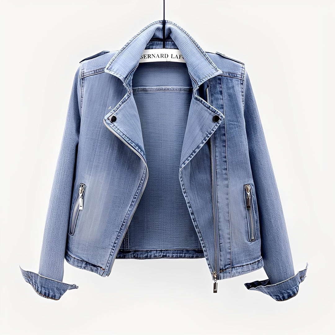 EB | Damenjeansjacke im klassischen Design