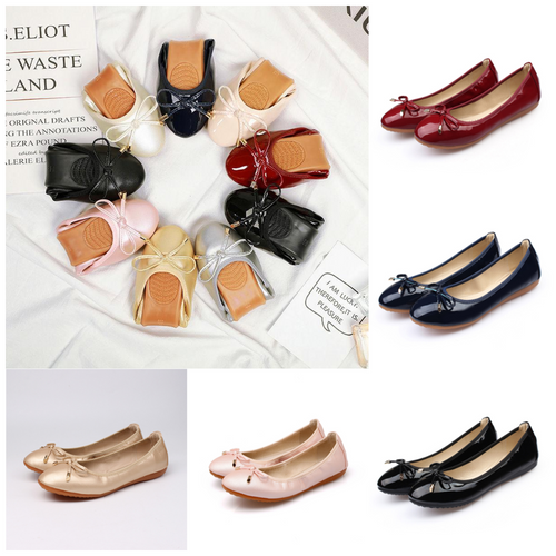EB | Ballerinas mit Schleifenakzent