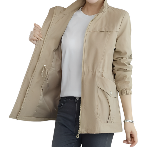 EB | Trendige Damenjacke mit verstellbarer Taille