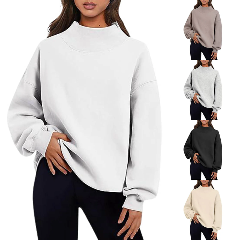EB | Sweater - Basic Loose-Fit Langarm-Sweater