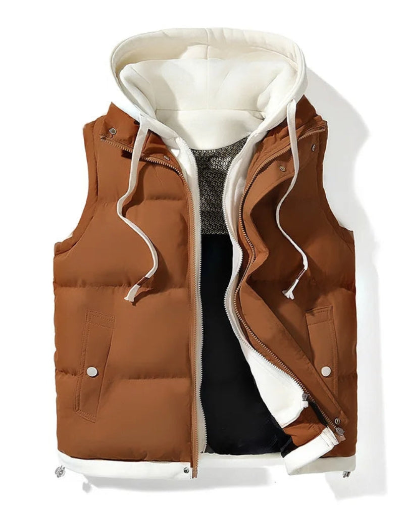 EB | Softshell Gestepptes Kapuzenwesten