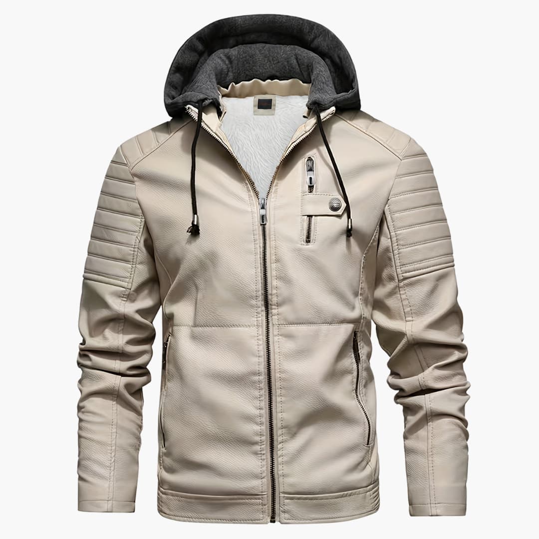 EB | Softshell-Jacke mit Kapuze Winddichte Jacke