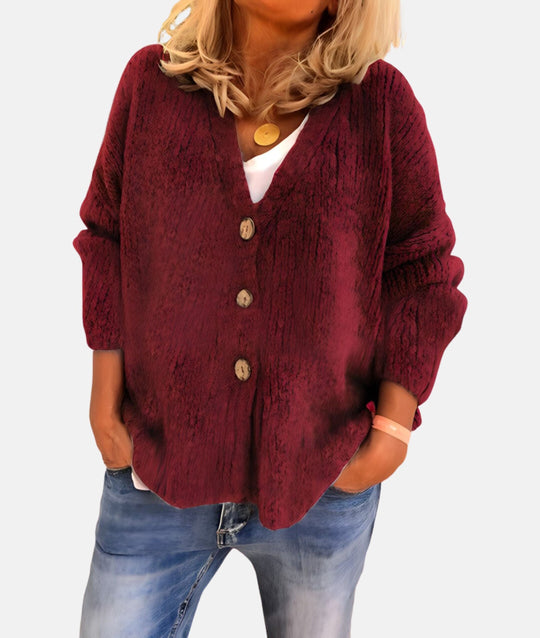 EB | Cardigan Klassischer Zeitloser Stil Ideal für den Herbst