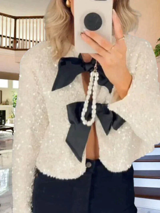 EB | Funkelnde Modische Jacke