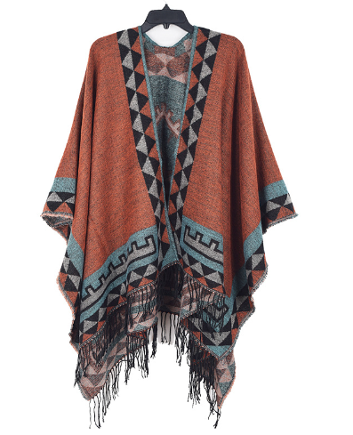 EB | Gestrickter Poncho - Stilvoll & Warm