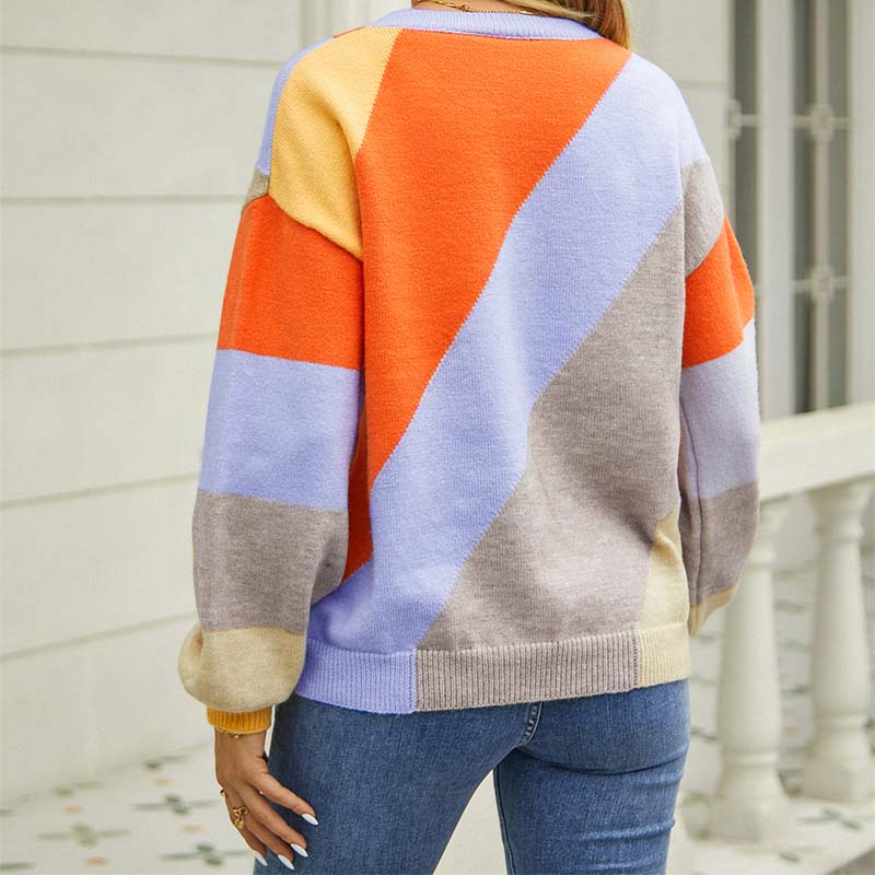 EB | Farbblock Pullover