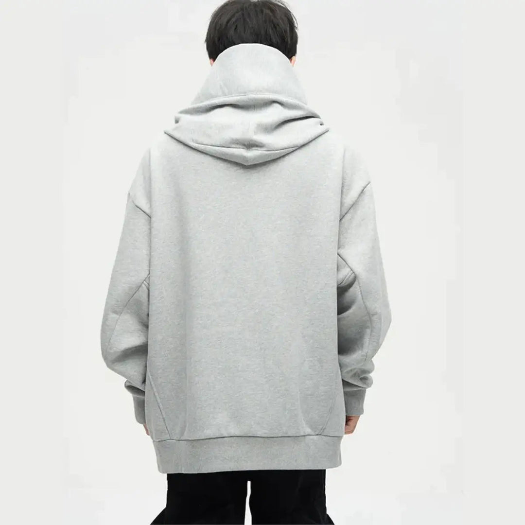 EB | Ninja-Hoodie mit Doppeltem Ausschnitt