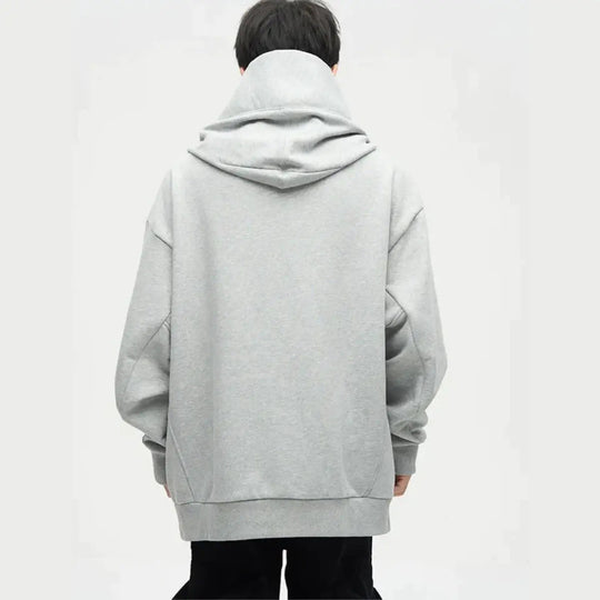 EB | Ninja-Hoodie mit Doppeltem Ausschnitt