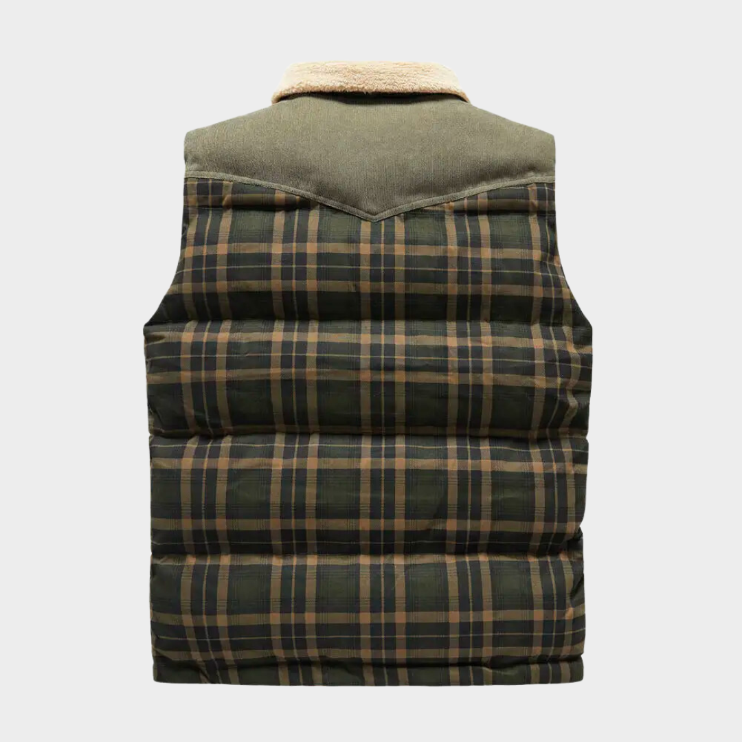 EB | Klassisch kariertes Herren Bodywarmer