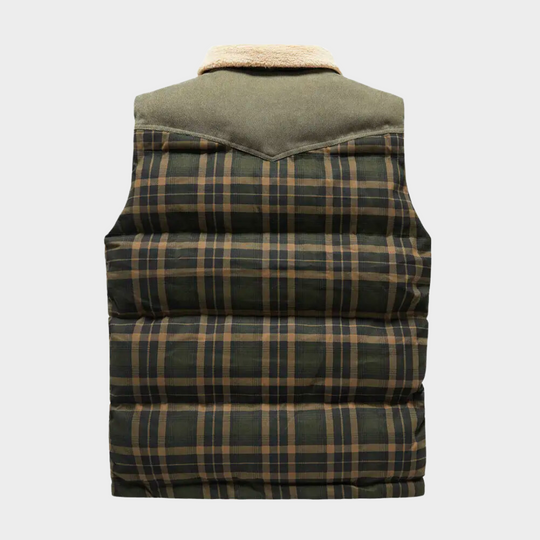 EB | Klassisch kariertes Herren Bodywarmer