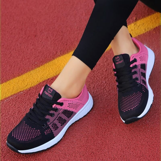 Damen Atmungsaktive Mesh Sneakers EB