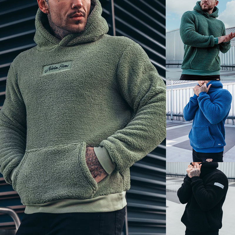 EB | Kuscheliger Kapuzenpullover - Plüsch Hoodie für Alltag & Freizeit