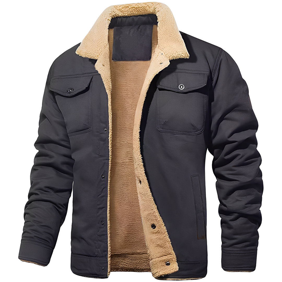 EB | Freizeitjacke aus Fleece-Twill für Herren
