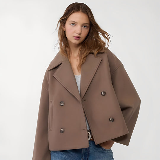 EB | Freizeit, locker sitzende Kurzjacke für Frauen