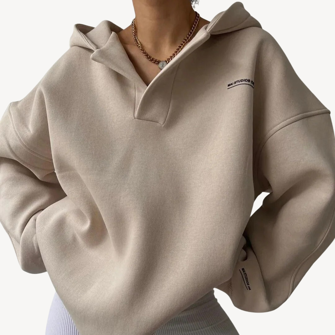 EB | Damen Fleece Oversized Hoodie
