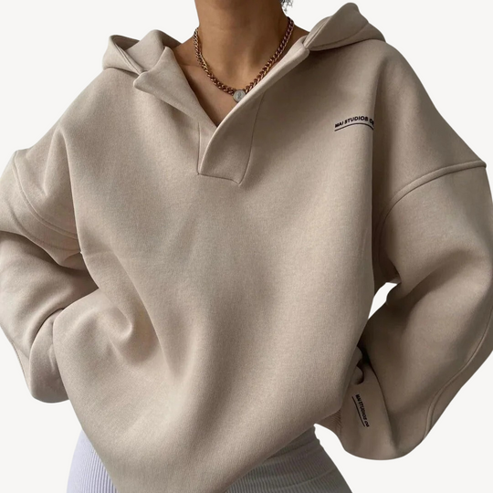 EB | Damen Fleece Oversized Hoodie