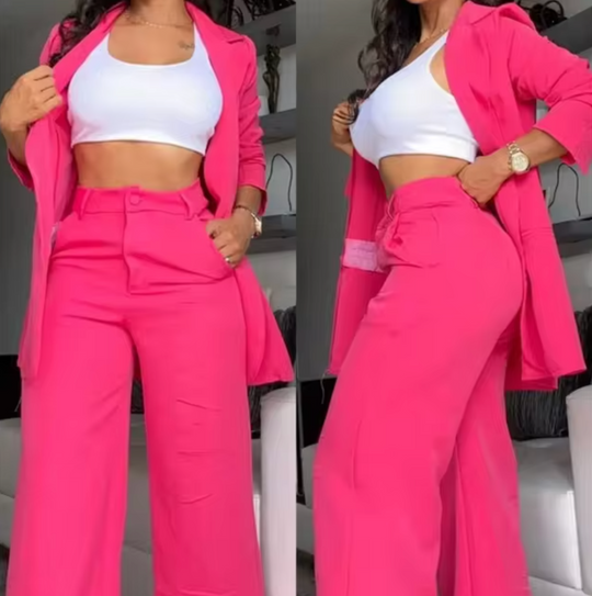 EB | Langärmlige Blazer- und Hosen-Set